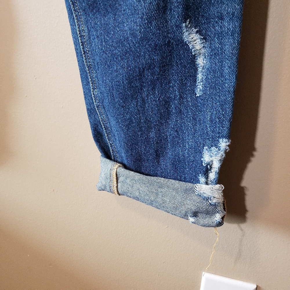 Kancan Distressed Boyfriend Jeans - Picture 7 of 11